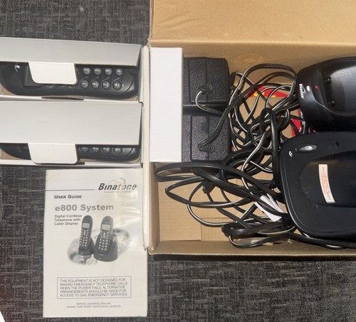 Binatone e800 twin digital - binatone,