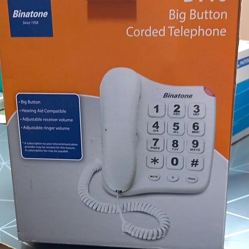 Binatone b110 corded - corded, telephone